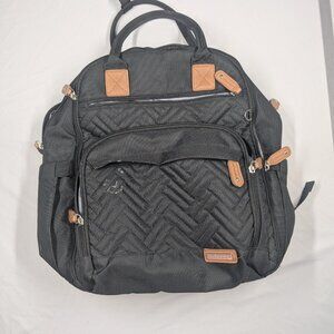 Iniuniu Diaper Bag with changing pad and pacifier pouch -So many pockets!